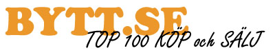 Bytt.se - Top 100 Köp och Sälj